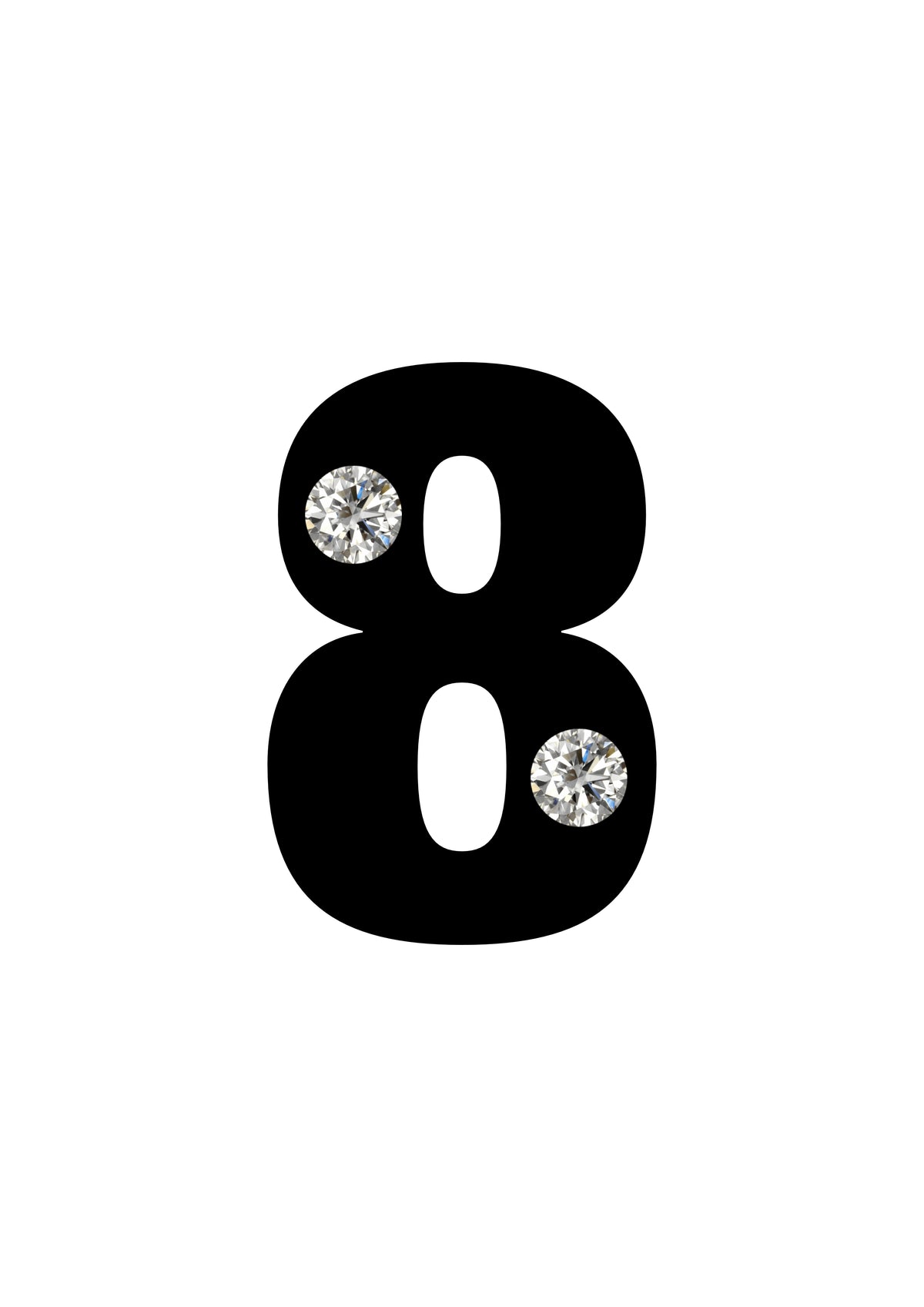 Gemstone Number Ring
