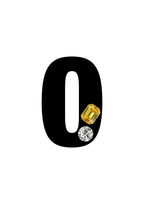 Gemstone Number Ring