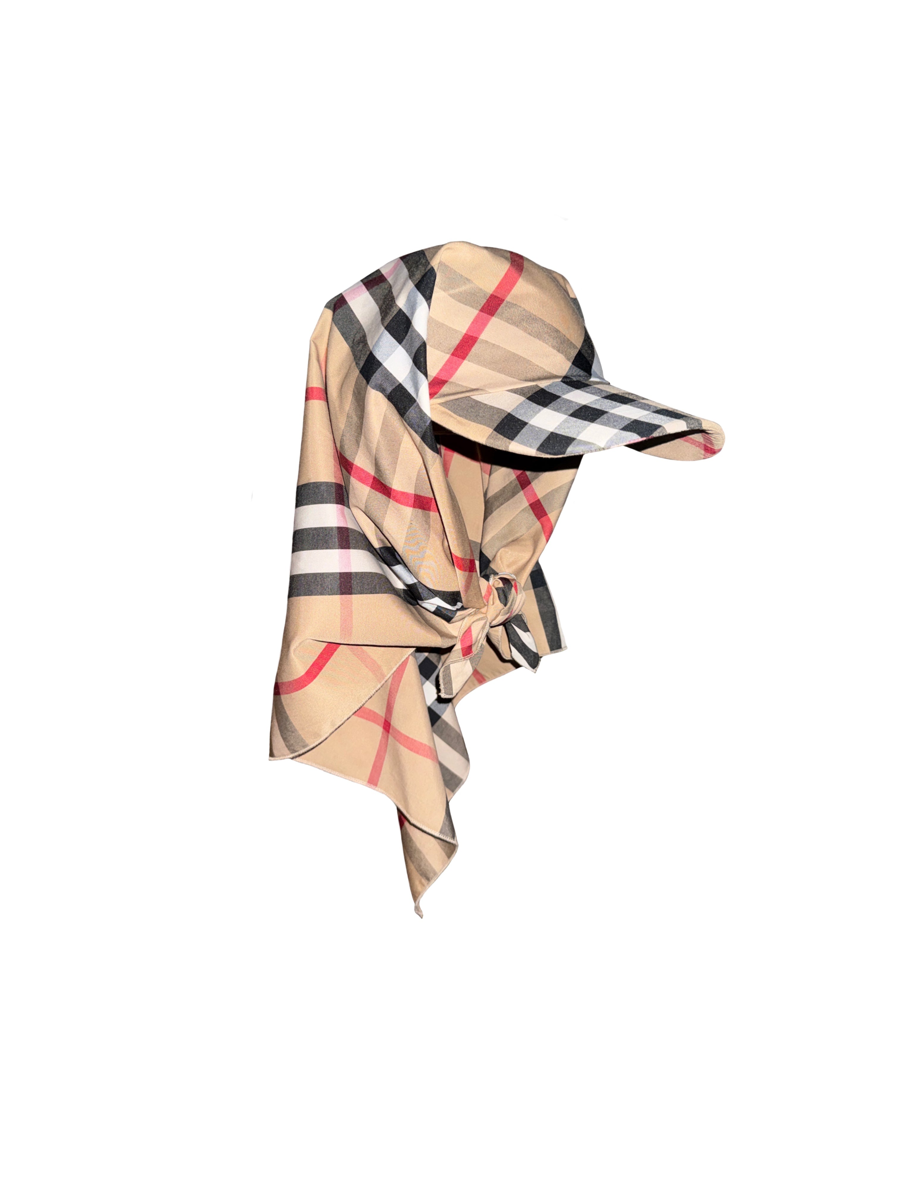 PLAID CAP
