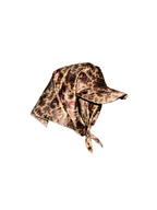 SHORT PATTERNED SATIN CAP