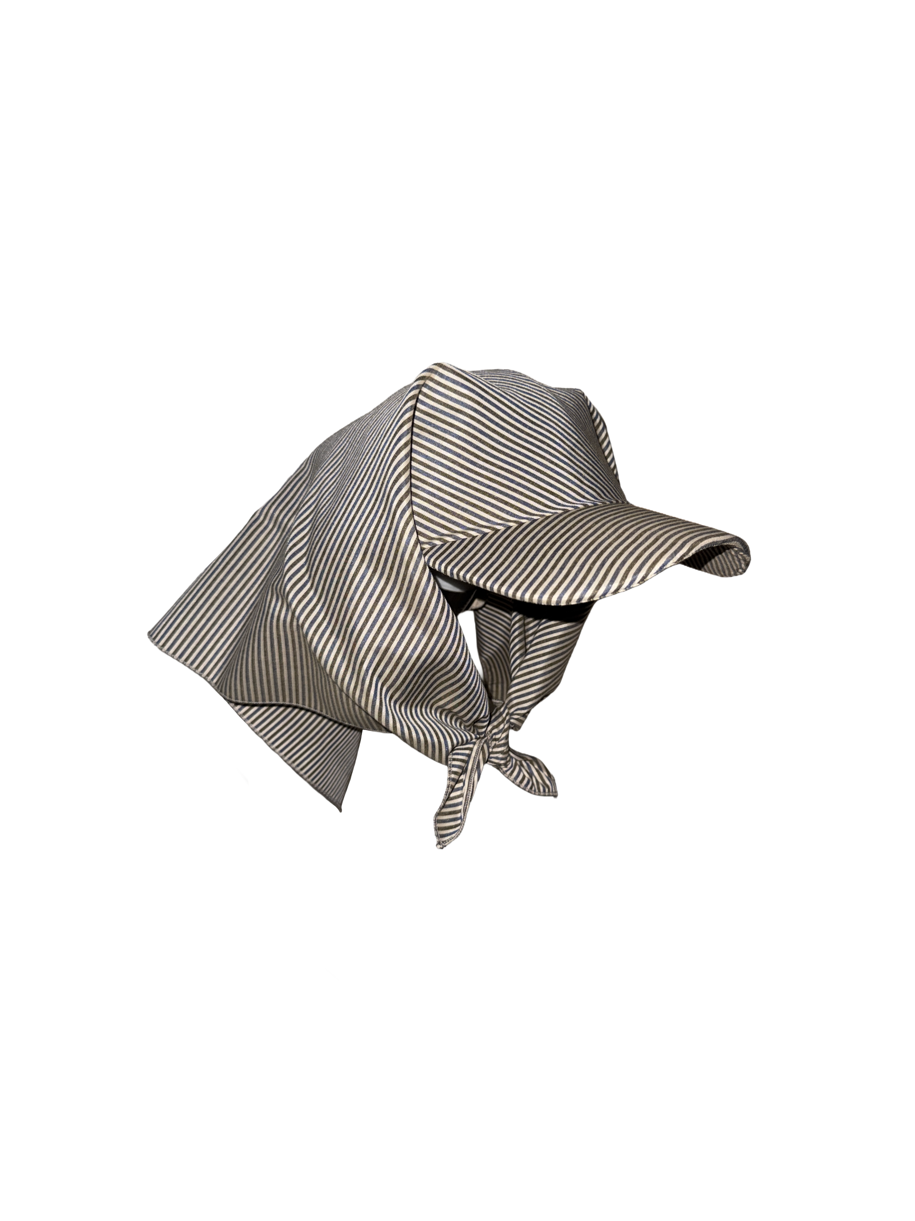 SHORT STRIPED CAP