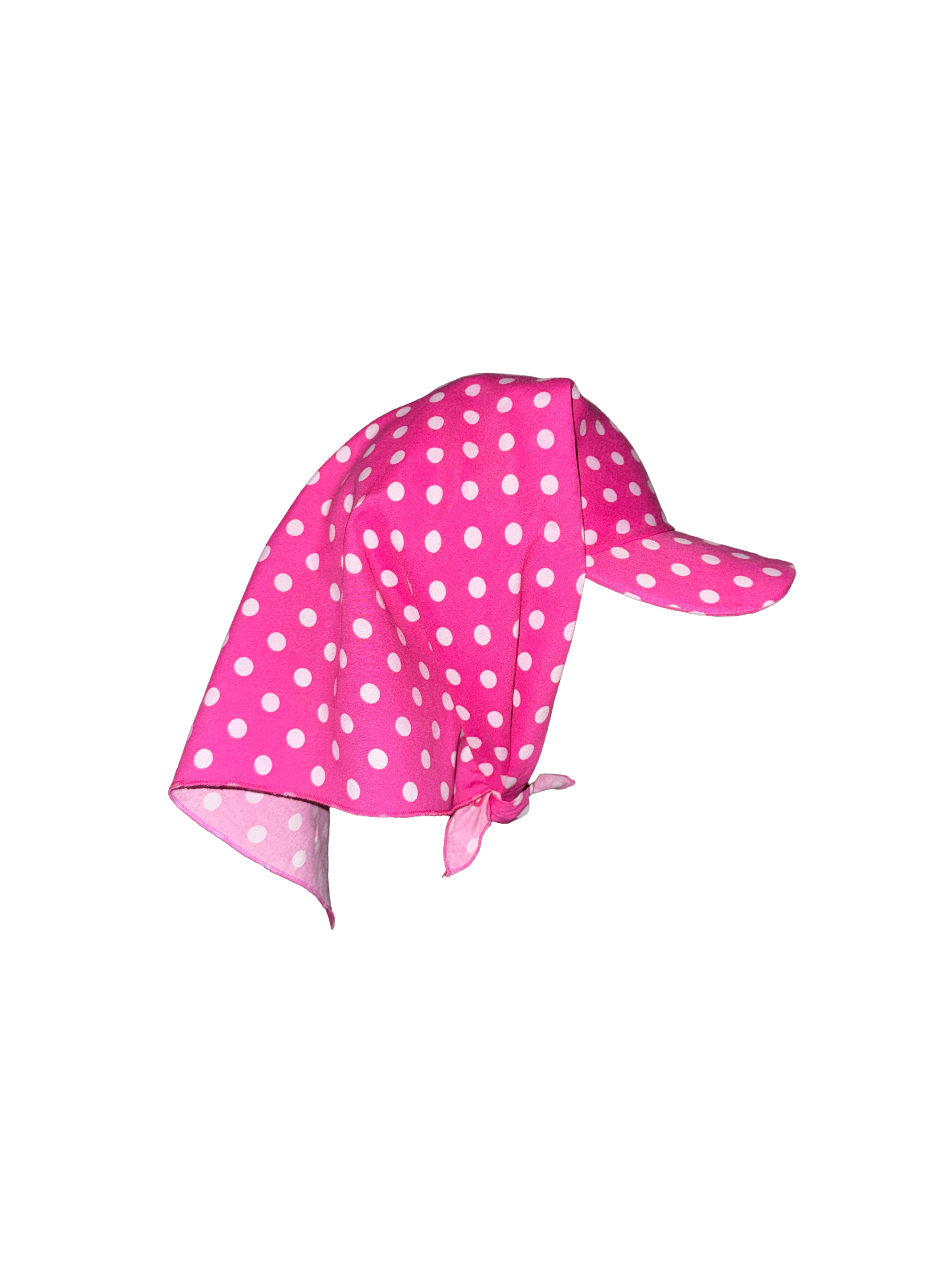 SHORT POLKA DOT CAP