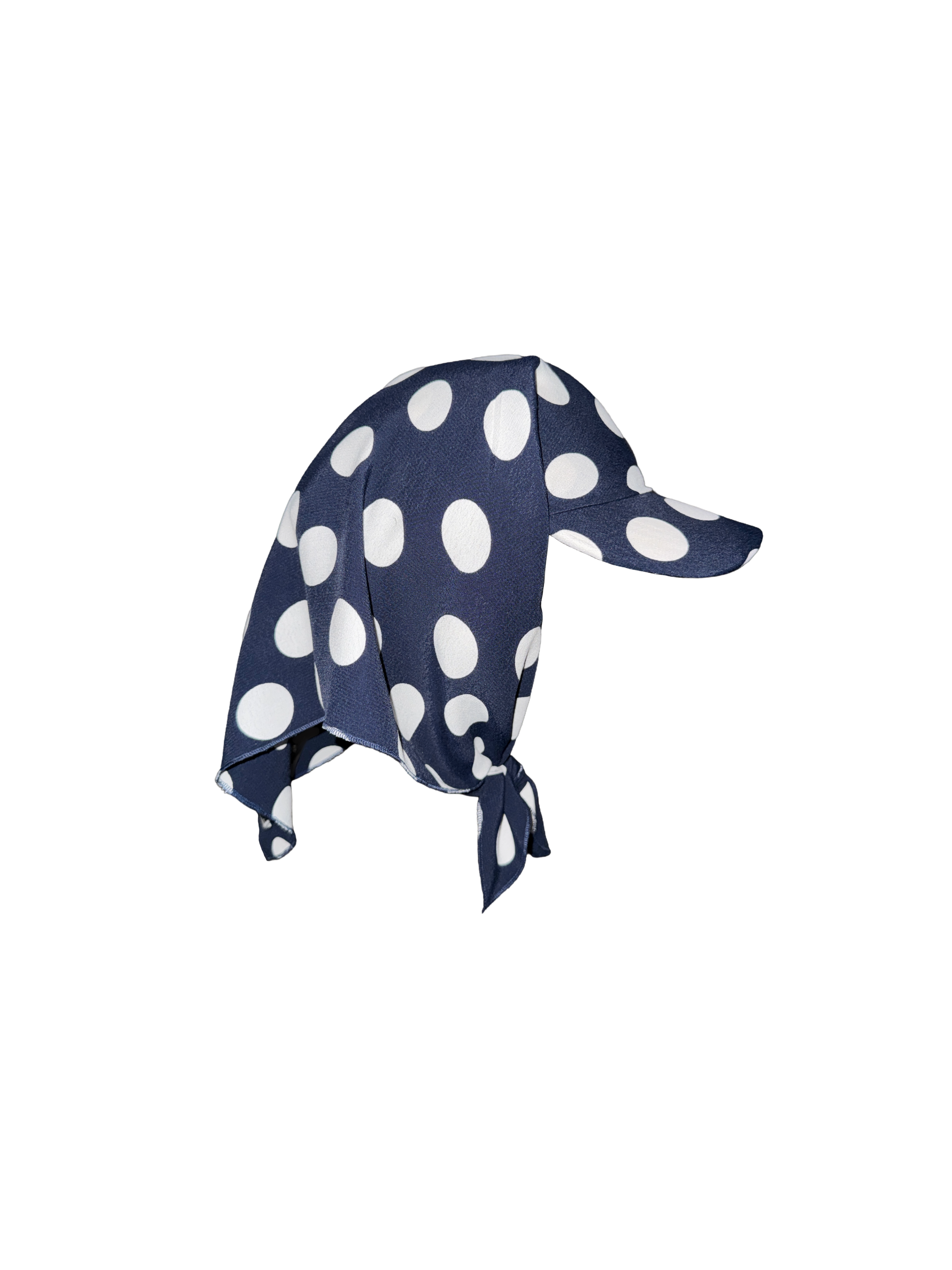 SHORT POLKA DOT CAP